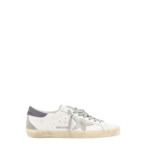 Golden Goose Vintage Läder Sneakers med Stjärna Gray, Herr