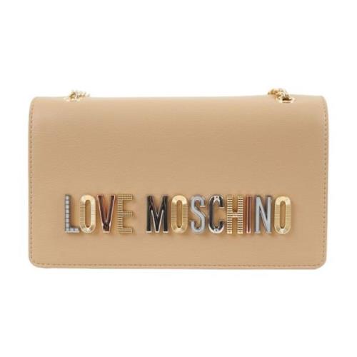 Love Moschino Snygga Axelväskor för Vardagsbruk Pink, Dam