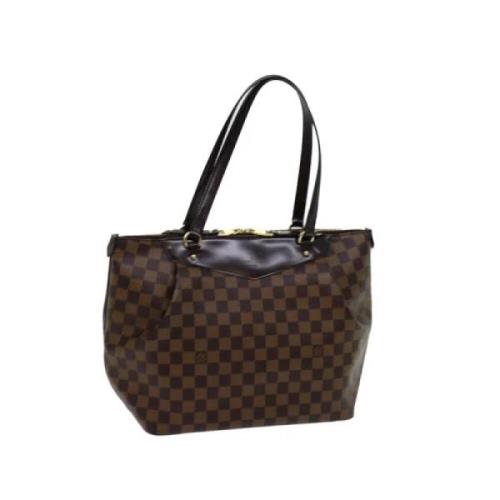 Louis Vuitton Vintage Pre-owned Canvas louis-vuitton-vskor Brown, Dam