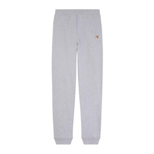 Maison Kitsuné Snygga Denimbyxor för Män Gray, Herr