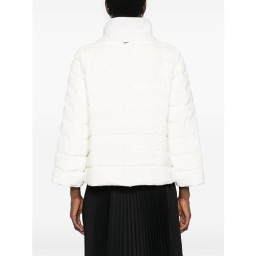 Herno Vinterjackor Piumino 1000 Bianco White, Dam