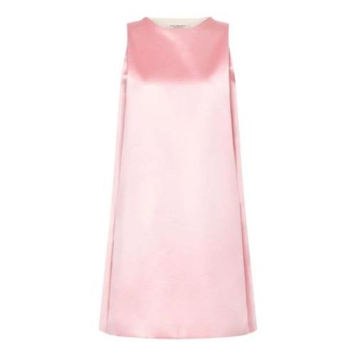 Philosophy di Lorenzo Serafini Rosa Satin A-Linje Miniklänning Pink, D...