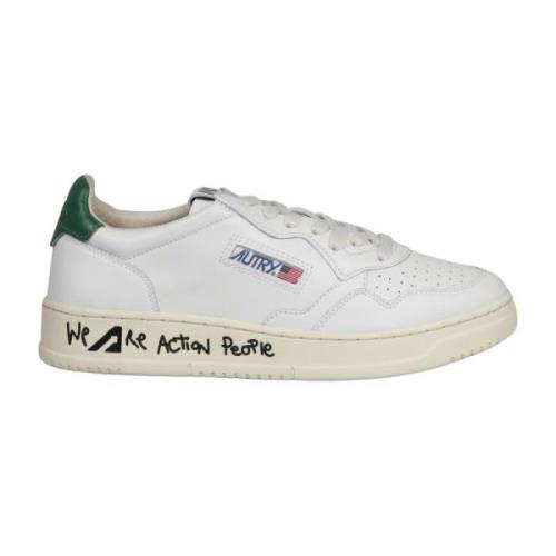 Autry Låga Action People Sneakers White, Herr