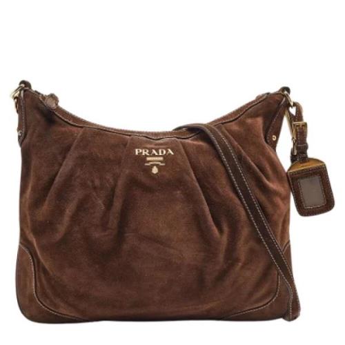 Prada Vintage Pre-owned Mocka prada-vskor Brown, Dam