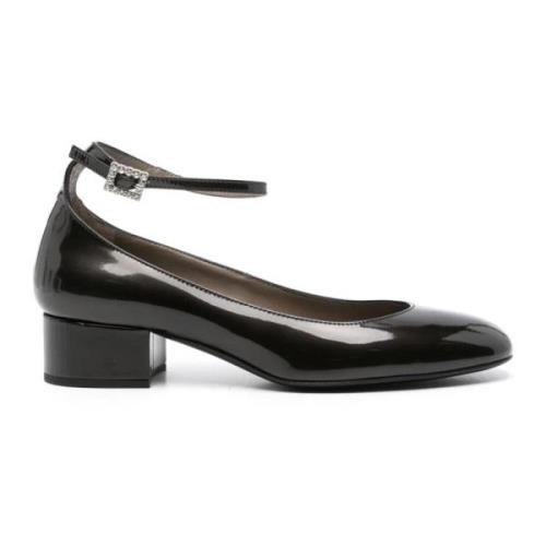 Roberto Festa Svart Patent Margo Pumps Black, Dam