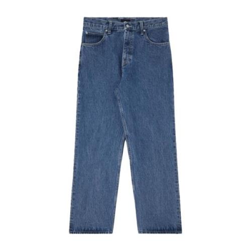 Edwin Straight Cut Jeans Blue, Herr