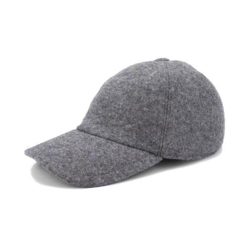 Fedeli Modern Baseballstil Hatt Gray, Herr