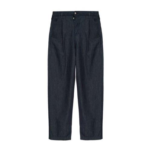 Dries Van Noten 507 Jeans Byxor Blue, Herr