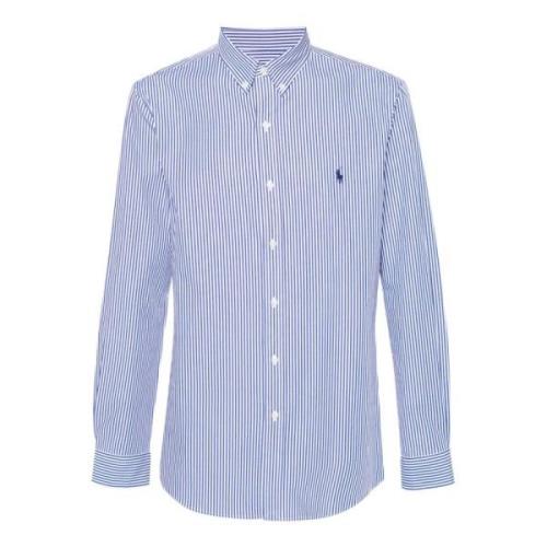 Ralph Lauren Blårandig Knappskjorta Blue, Herr