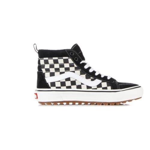 Vans Hög Topp Sneaker Svart/Vit Schackrutigt Black, Herr