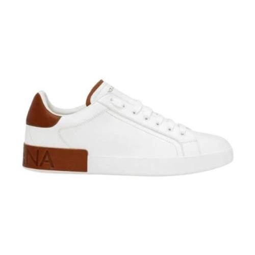 Dolce & Gabbana Stilren Sneaker för Män och Kvinnor White, Herr