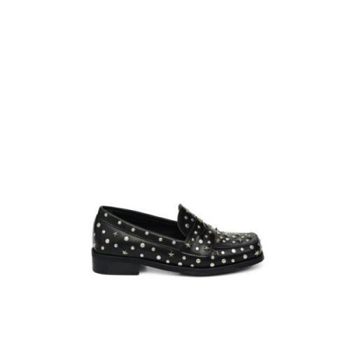 Fabienne Chapot Pim Studs Loafer Black, Dam