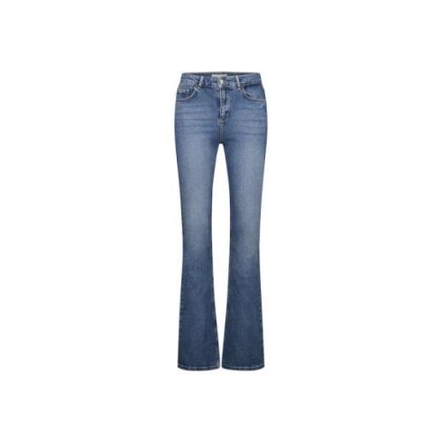 Fabienne Chapot Flare Ben Denim Byxor Blue, Dam