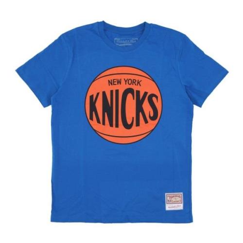 Mitchell & Ness New York Knicks Logo T-shirt Blue, Unisex