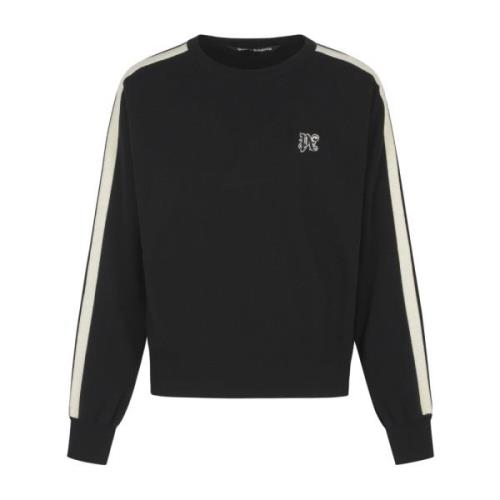 Palm Angels Mono Track Sweater Black, Herr