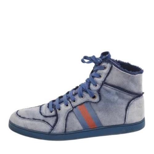 Gucci Vintage Pre-owned Paels sneakers Blue, Herr