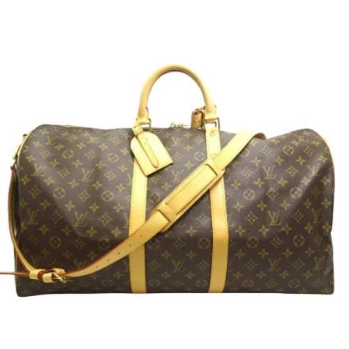 Louis Vuitton Vintage Pre-owned Canvas louis-vuitton-vskor Brown, Dam