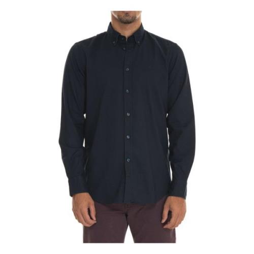 Harmont & Blaine Button-Down Casual Skjorta med Logo Blue, Herr