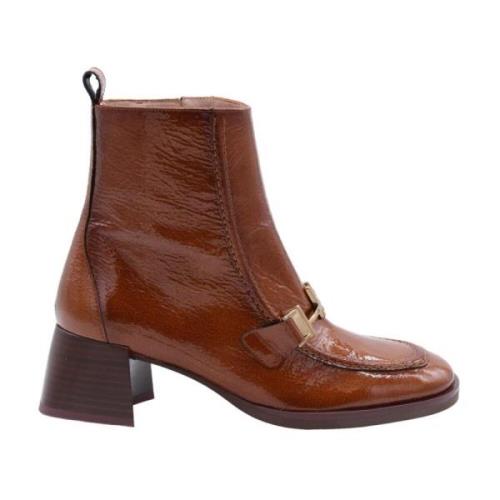 Hispanitas Stiliga Ankelboots Zerba Brown, Dam