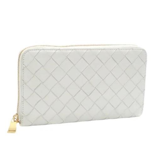 Bottega Veneta Vintage Pre-owned Laeder plnbcker White, Dam