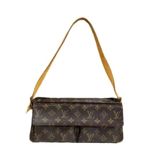 Louis Vuitton Vintage Pre-owned Canvas louis-vuitton-vskor Brown, Dam