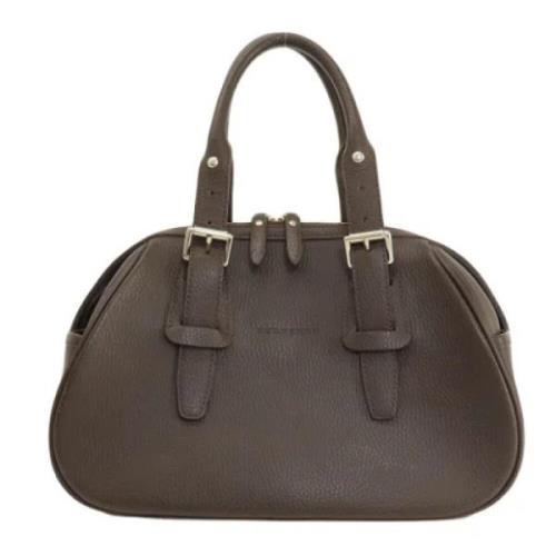 Burberry Vintage Pre-owned Laeder handvskor Brown, Dam