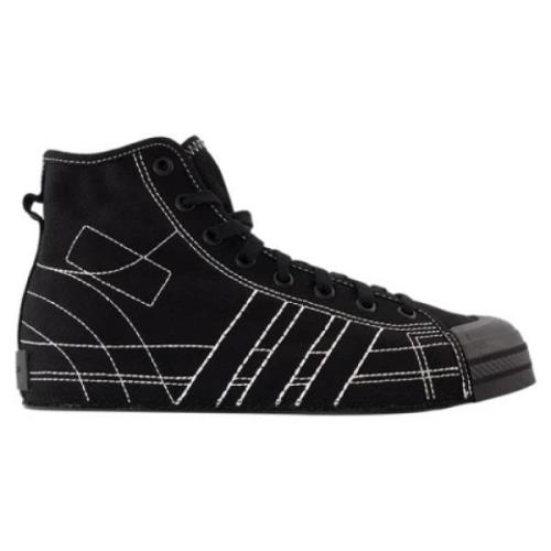 Y-3 Canvas sneakers Black, Dam