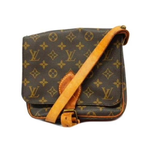 Louis Vuitton Vintage Pre-owned Canvas louis-vuitton-vskor Brown, Dam