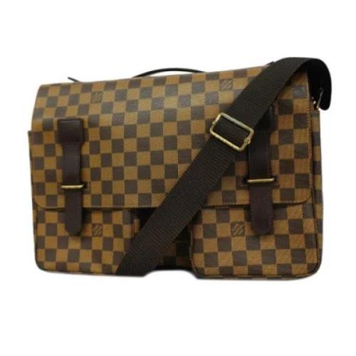 Louis Vuitton Vintage Pre-owned Canvas louis-vuitton-vskor Brown, Dam