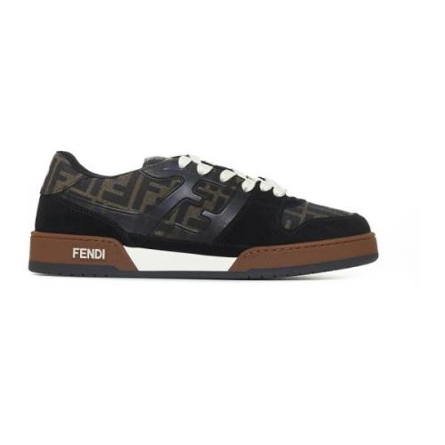 Fendi Snygga Sneakers Black, Herr