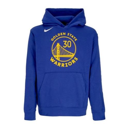 Nike Stephen Curry NBA Club Hoodie Blue, Herr