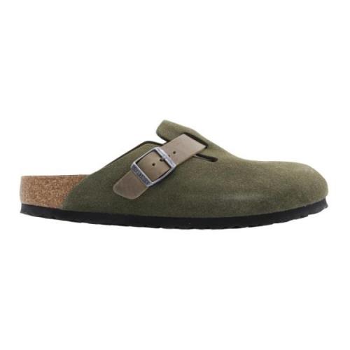 Birkenstock Bekväm Hammer Slipper Green, Herr