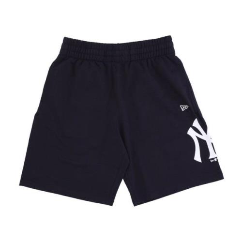 New Era Yankees Logo Tvättad Team Shorts Blue, Herr