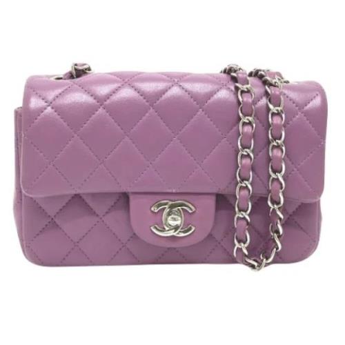 Chanel Vintage Pre-owned Laeder chanel-vskor Purple, Dam