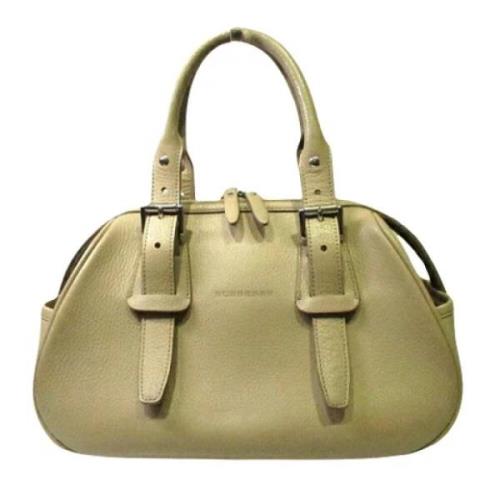 Burberry Vintage Pre-owned Laeder handvskor Beige, Dam