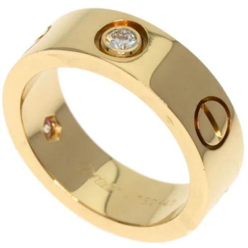 Cartier Vintage Pre-owned Guld ringar Yellow, Dam