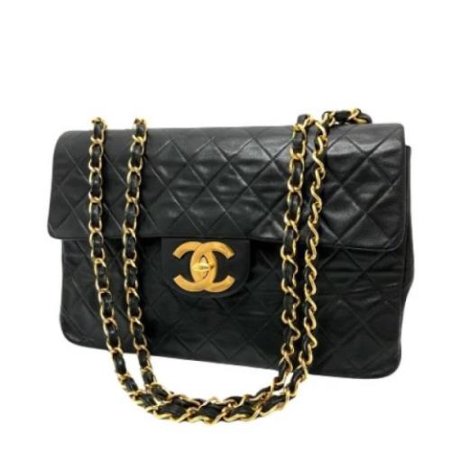 Chanel Vintage Pre-owned Laeder chanel-vskor Black, Dam