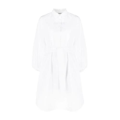 P.a.r.o.s.h. Midi Dresses White, Dam