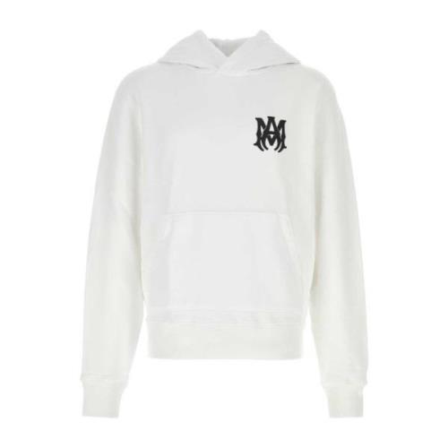 Amiri Klassisk Vit Bomullsweatshirt White, Herr