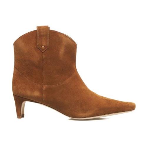 Staud Bruna Ankelboots för Kvinnor Brown, Dam