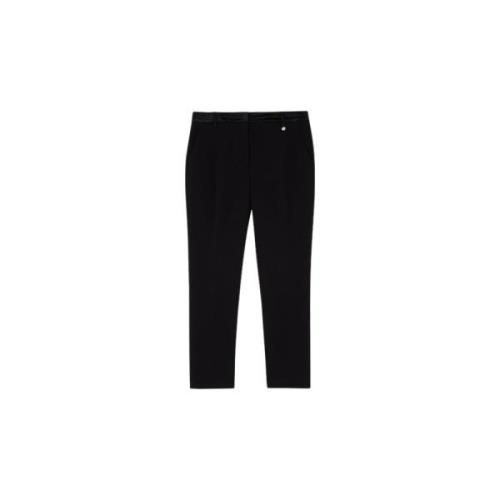 Liu Jo Slim-Fit Svarta Byxor Black, Dam