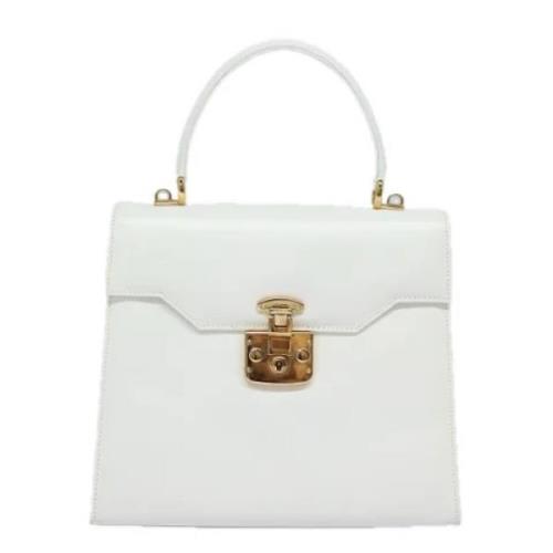 Gucci Vintage Pre-owned Laeder gucci-vskor White, Dam