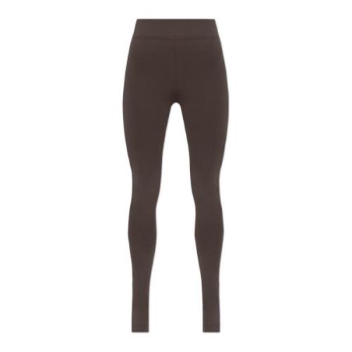 Lemaire Leggings med urklipp Brown, Dam