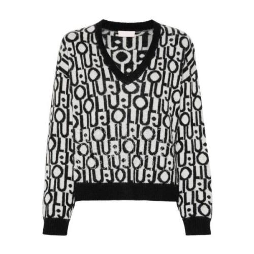 Liu Jo Fashionable Sweater Picks Black, Dam