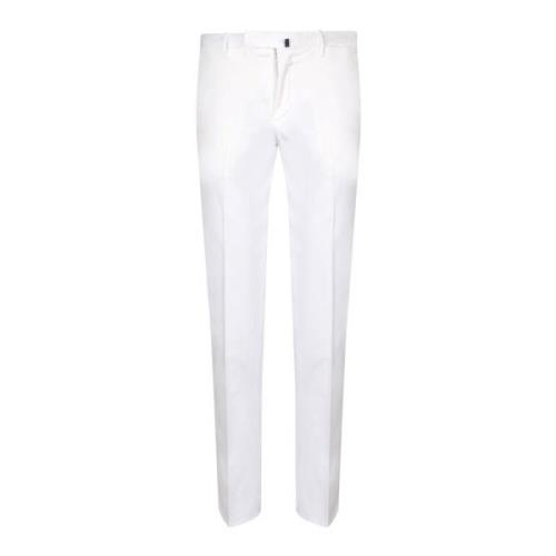 Incotex Vita Slim Fit Byxor White, Herr