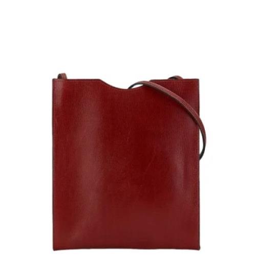 Hermès Vintage Pre-owned Laeder axelremsvskor Red, Dam