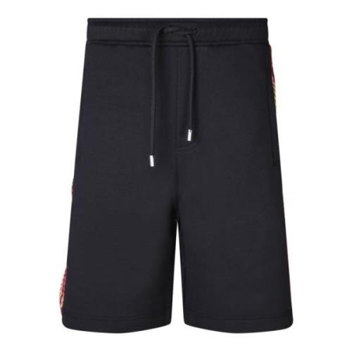 Lanvin Svarta Bermuda Shorts Stiliga Bekväma Moderna Black, Herr