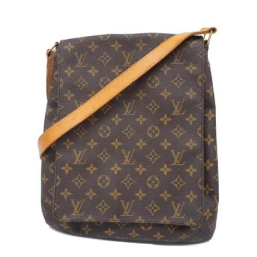 Louis Vuitton Vintage Pre-owned Canvas louis-vuitton-vskor Brown, Dam