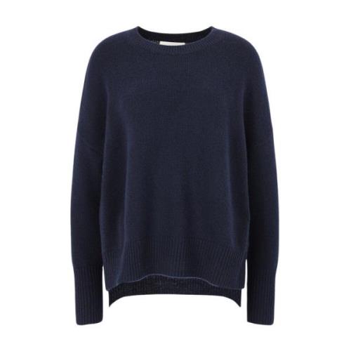 Lisa Yang Stilren Marine Sweater - Mila Blue, Dam