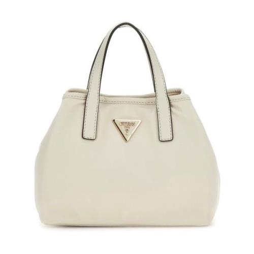 Guess Stilfull Handväska Latona Beige, Dam